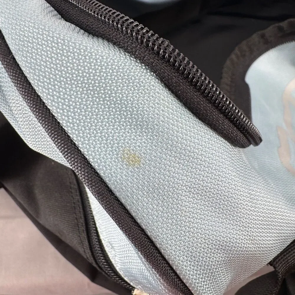 Ogio Gym Duffle Bag 35 Liter Light Blue & Black Heavy Duty Travel Sports